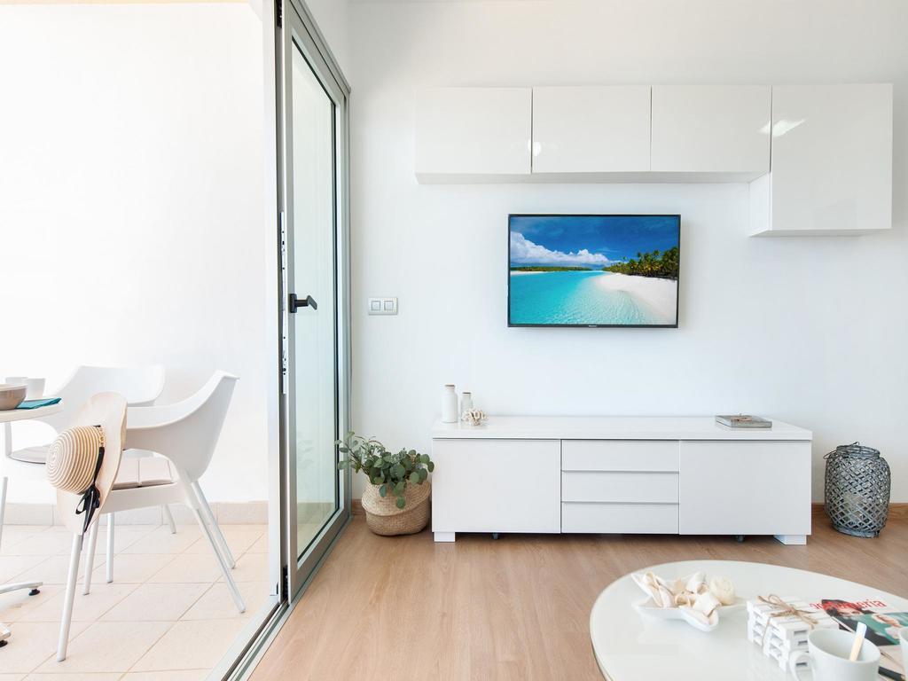 Seaviews & Terrace Apartment San Agustin Las Flores Bagian luar foto