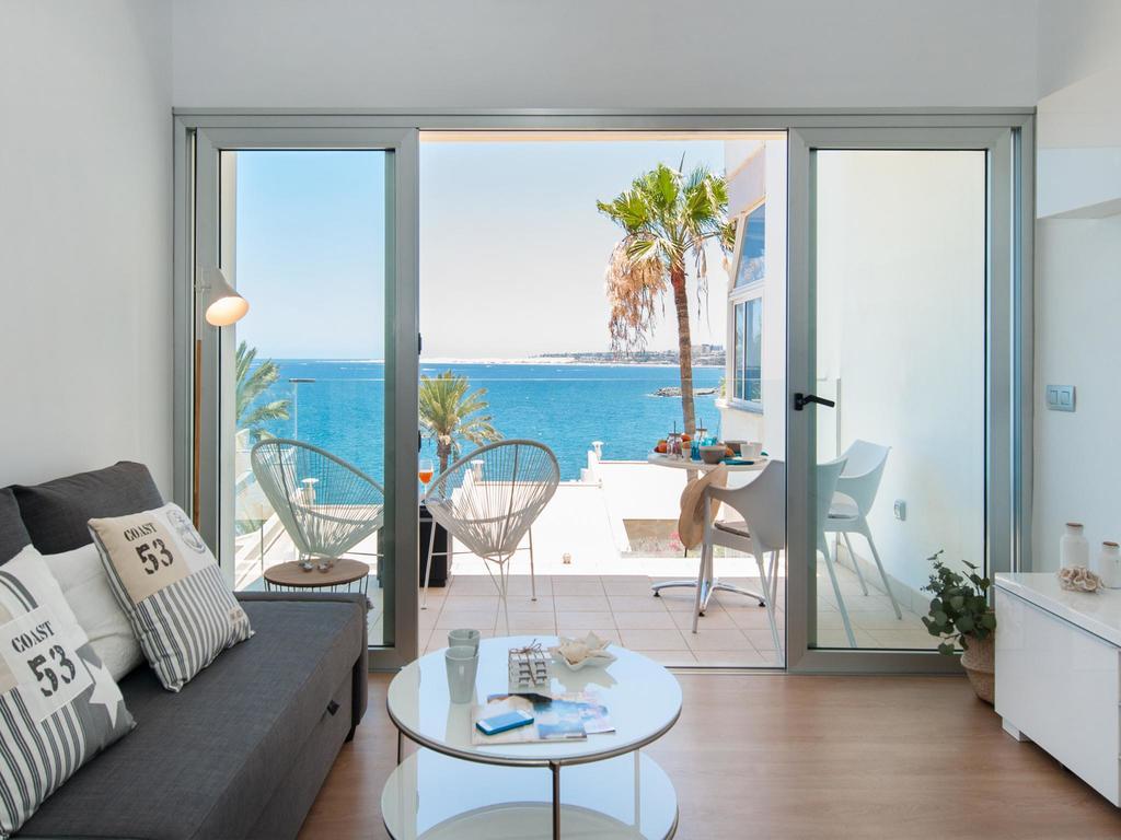 Seaviews & Terrace Apartment San Agustin Las Flores Bagian luar foto