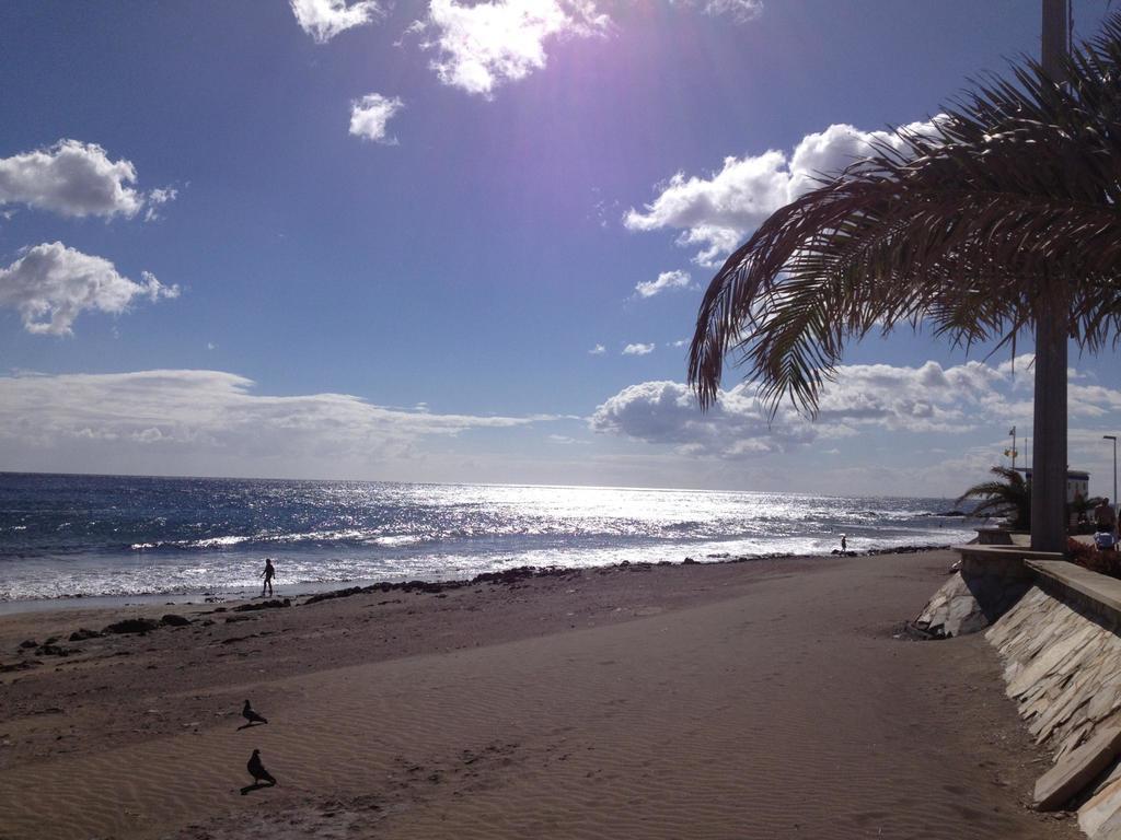 Seaviews & Terrace Apartment San Agustin Las Flores Bagian luar foto