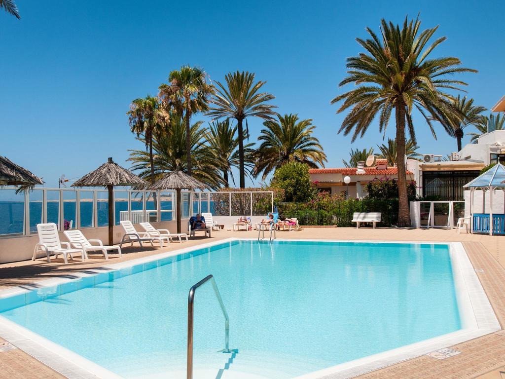 Seaviews & Terrace Apartment San Agustin Las Flores Bagian luar foto